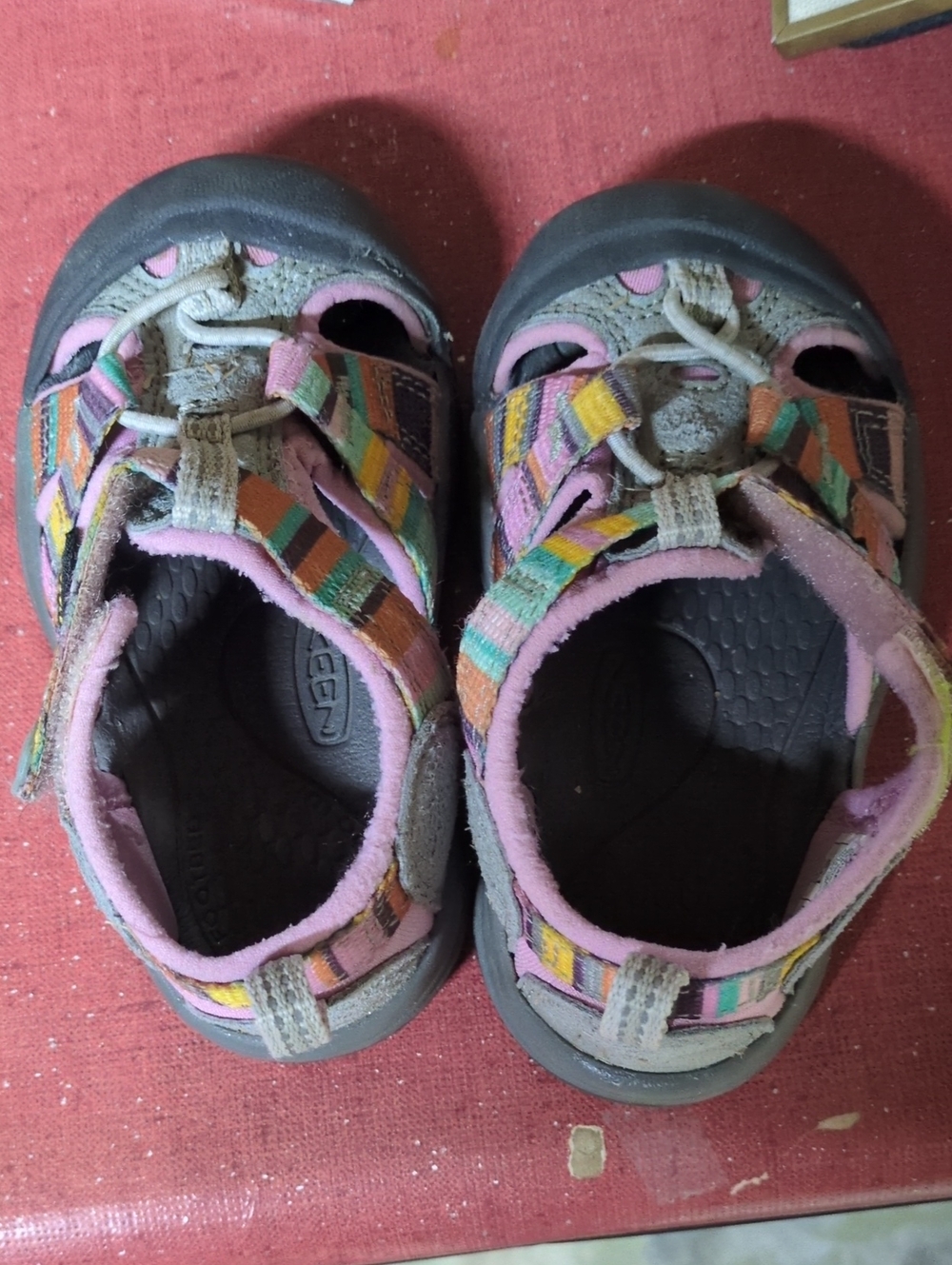 Keen Kids Multicolor Outdoor Sandals - Pink Accents